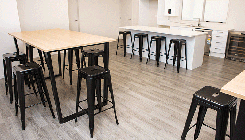 Donovan fitout kitchen furniture stools benches leaners